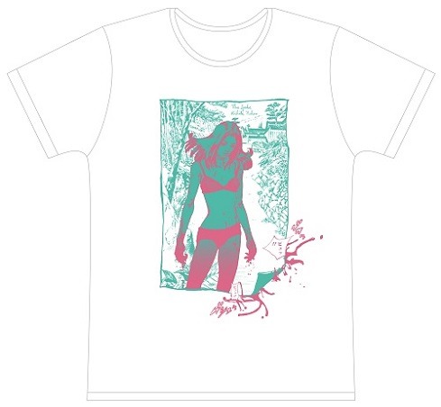 ウルトラジャンプ2020年1月号の応募者全員サービスでもらえるTシャツ（六壁坂）。(c)LUCKY LAND COMMUNICATIONS/集英社