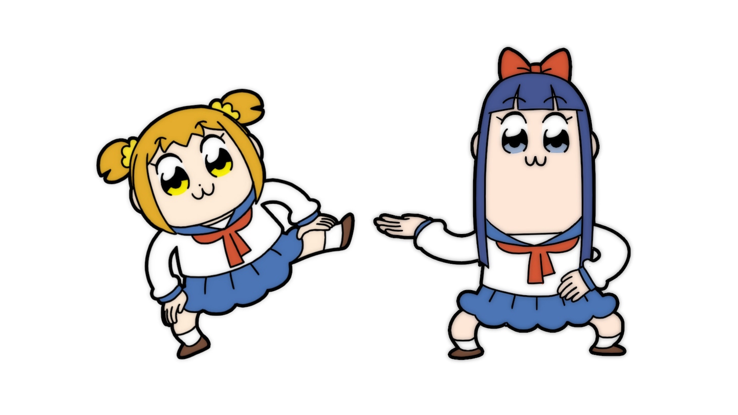 TVアニメ「ポプテピピック」より。