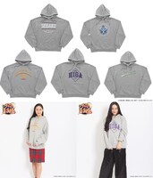 「カレッジロゴパーカー」