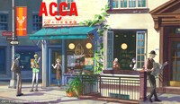 「ACCA13区監察課 Regards」の描き下ろしBOXイラスト。
