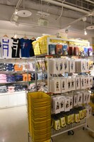 物販コーナーの様子。