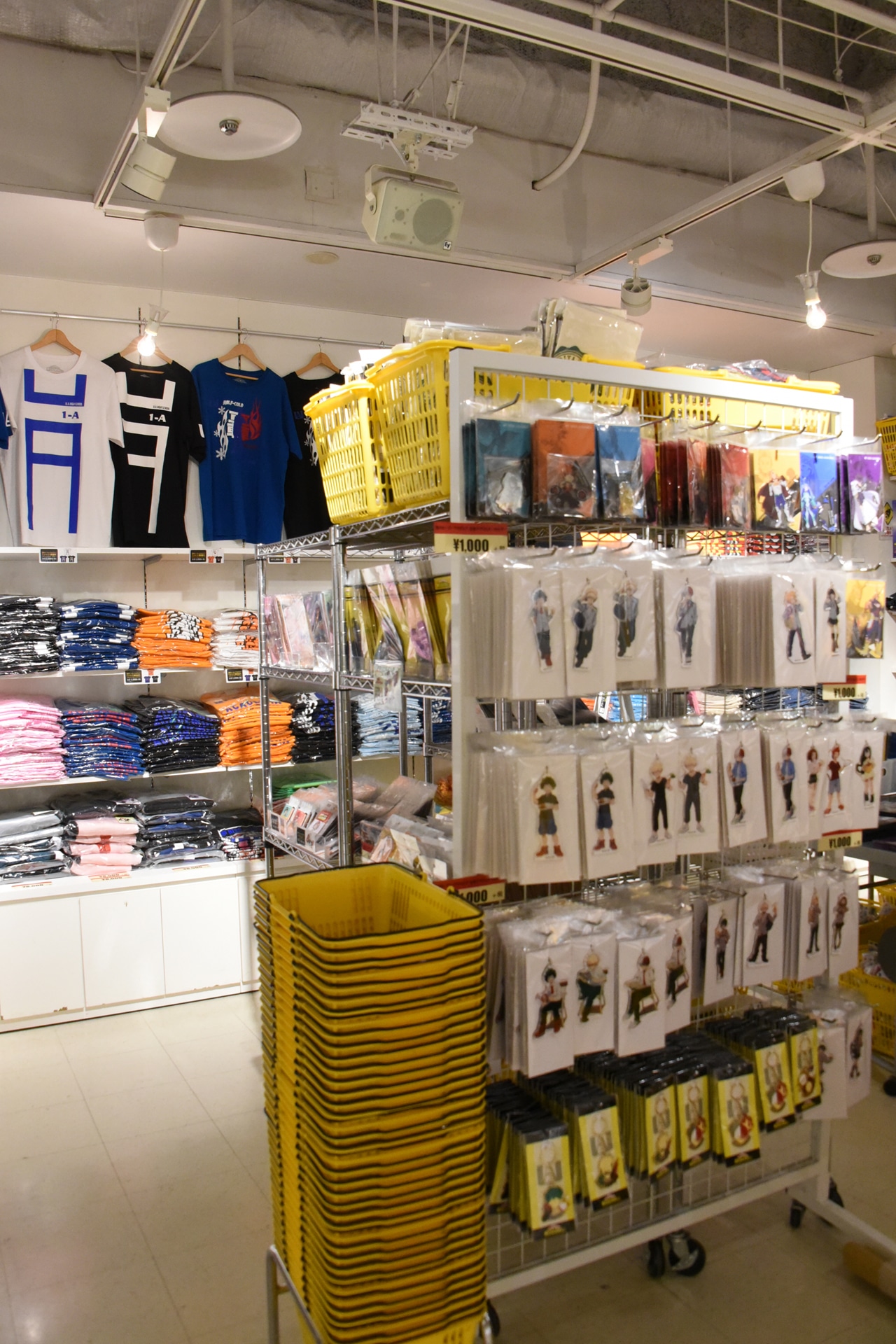 物販コーナーの様子。