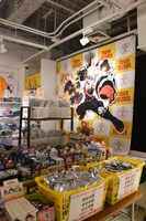 物販コーナーの様子。