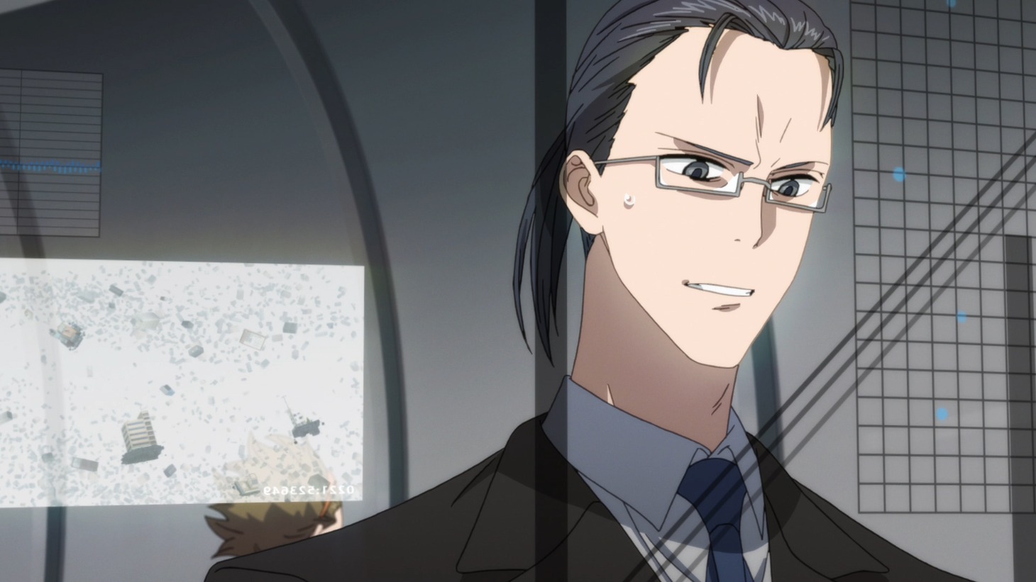 アニメ「ID:INVADED イド:インヴェイデッド」トレーラー第3弾より。