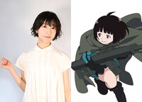 雨取千佳役の田村奈央。