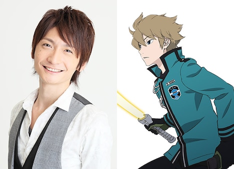 ヒュース役の島崎信長。