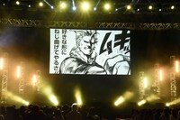 「僕のヒーローアカデミア」のステージイベントの様子。