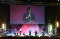 「僕のヒーローアカデミア」のステージイベントの様子。