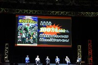 「僕のヒーローアカデミア」のステージイベントの様子。