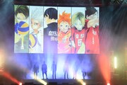 「ハイキュー!!」のステージイベントの様子。