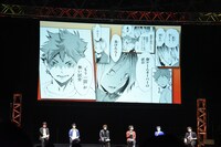 「ハイキュー!!」のステージイベントの様子。