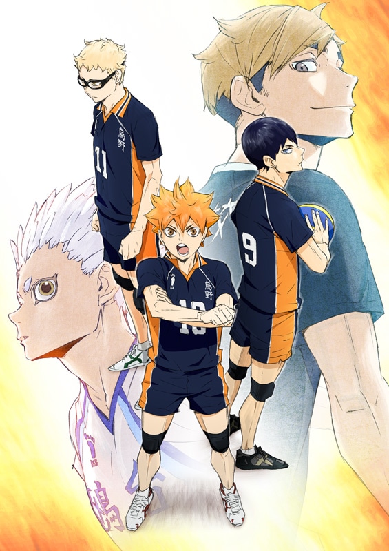 アニメ「ハイキュー!! TO THE TOP」キービジュアル
