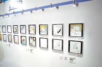 ウルトラジャンプ連載陣の色紙。