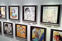 週刊ヤングジャンプ連載陣の色紙。