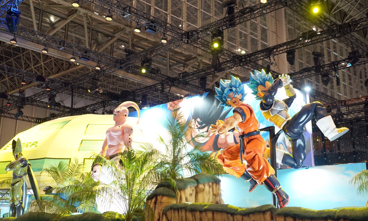 「DRAGON BALLブース」より。