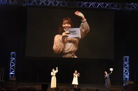 「約束のネバーランド」のステージイベントの様子。