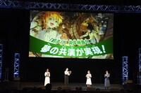 「約束のネバーランド」のステージイベントの様子。