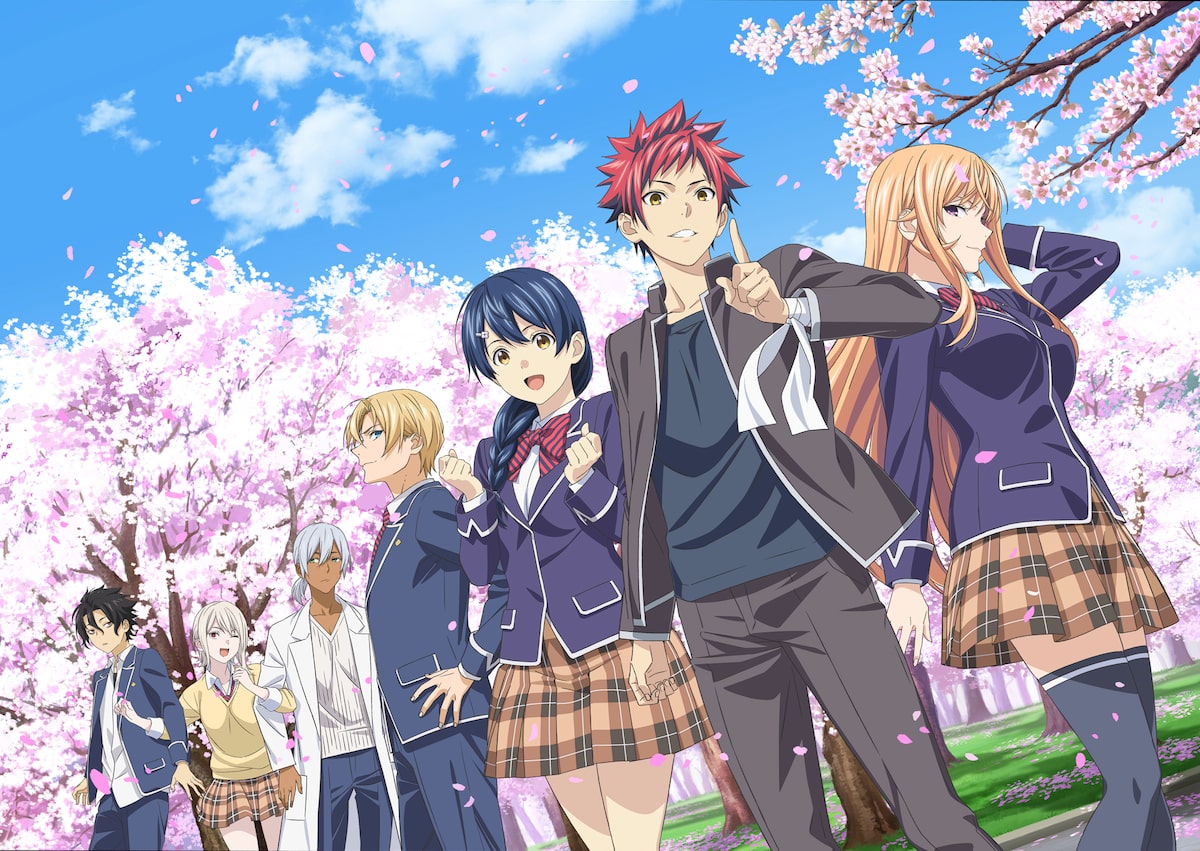 アニメ 食戟のソーマ 第5期制作決定 4月放送でティザービジュアルも公開 コミックナタリー