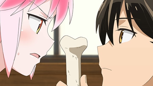 TVアニメ「群れなせ！シートン学園」第1話より。