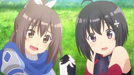 TVアニメ「痛いのは嫌なので防御力に極振りしたいと思います。」より。