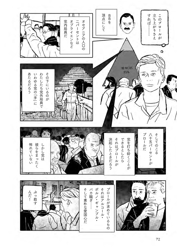 「オーウェルの『一九八四年』」より。