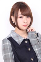 警策看取役の富田美憂。