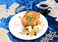 「和風ワッフルプレート」