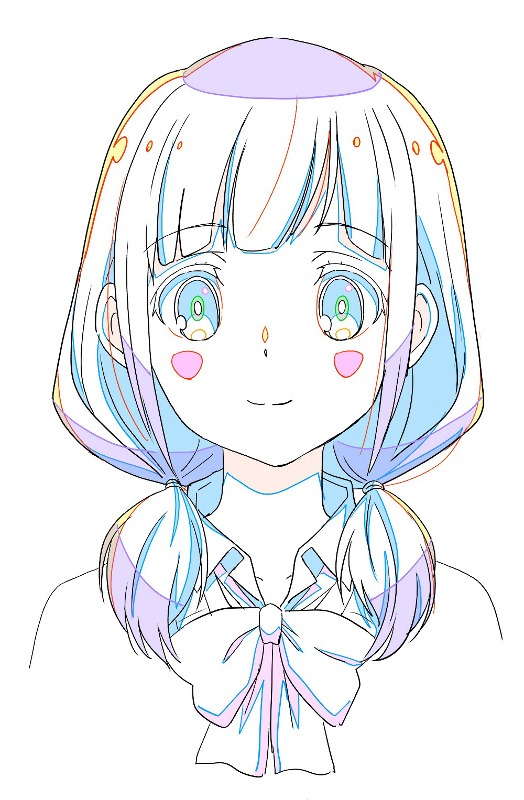 日野（CV：沼倉愛美）の設定画。