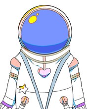 知我麻社（CV：佐伯伊織）の設定画。