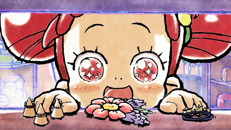 「短編 Flash アニメ集おジャ魔女どれみ『ほのぼの劇場』」より。