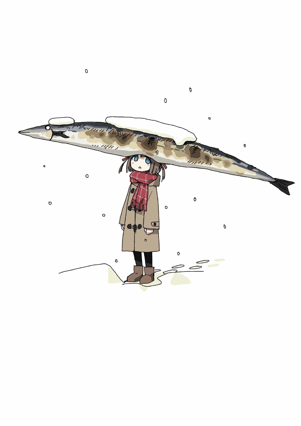 つくみず描き下ろし 食べ物と女の子 がテーマのヴィレヴァン限定グッズ登場 コミックナタリー