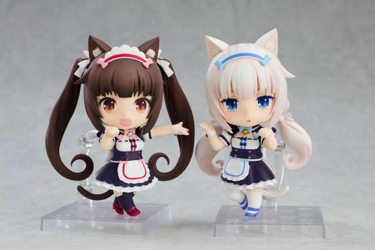左から「ねんどろいど ショコラ」「ねんどろいど バニラ」。