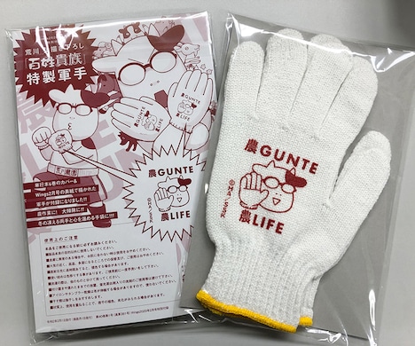 「百姓貴族」の軍手。