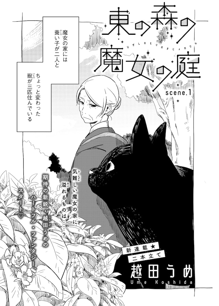 魔女と養い子描くファンタジーがウィングスに 付録は 百姓貴族 軍手 コミックナタリー