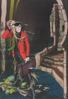 「追悼、モンキー・パンチ ある漫画家の、60年の軌跡」より「ルパン三世」のカラーイラスト。(c)モンキー・パンチ