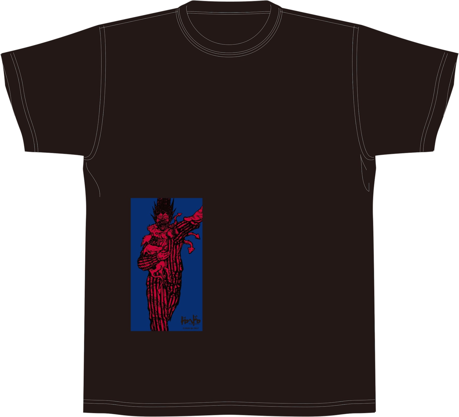 「ドロヘドロ Tシャツ 煙＆キクラゲ」