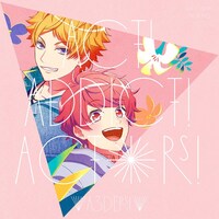 オープニング主題歌CD「Act! Addict! Actors!」のジャケット。