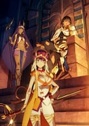 「劇場版 Fate/Grand Order -神聖円卓領域キャメロット-」より、「エジプト領」のキービジュアル。