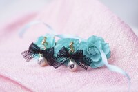 2月5日発売のSho-Comi5号に付属するレースリボンパールイヤリング。