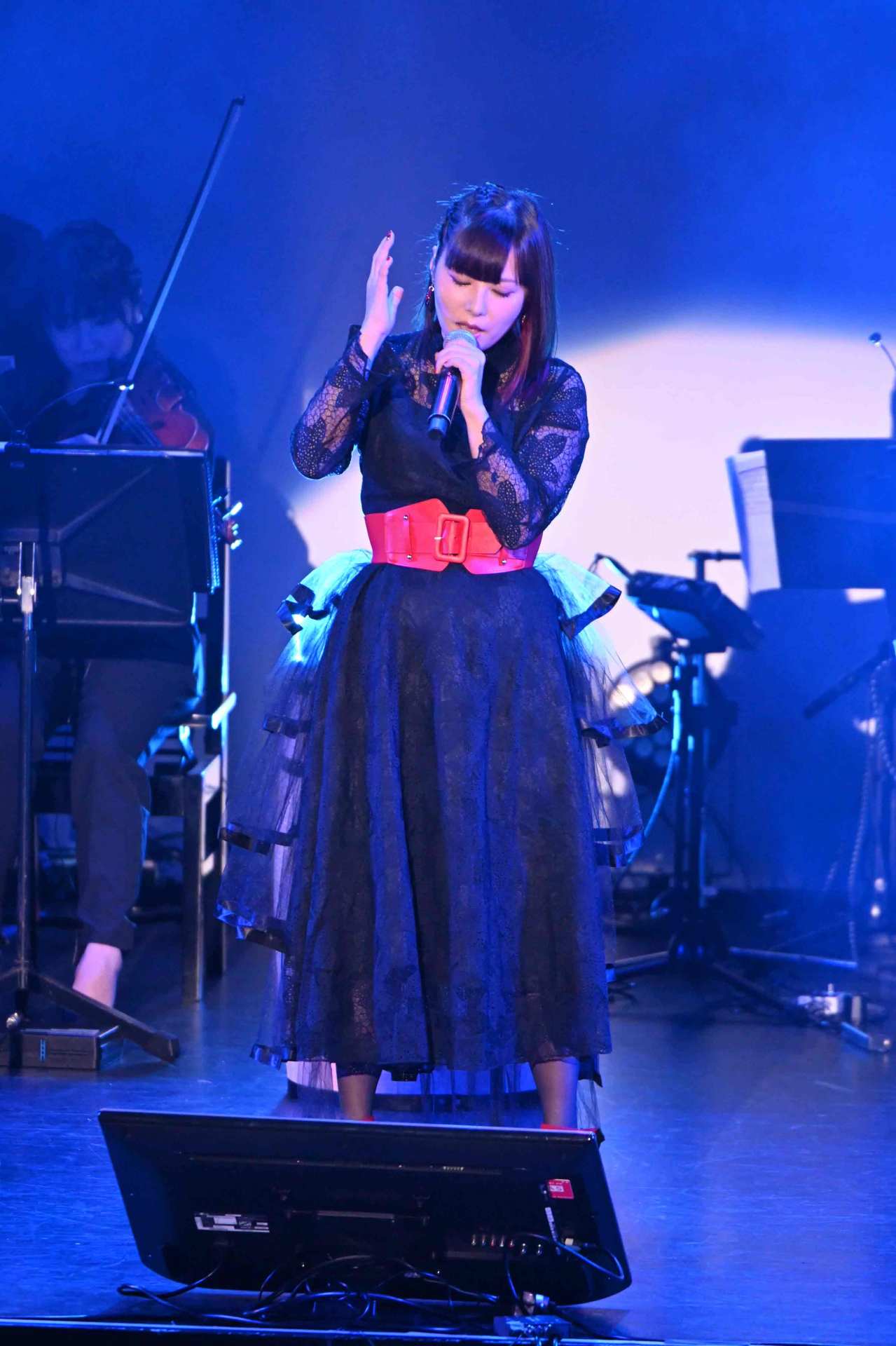 アスモデウス役の生田善子。
