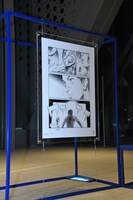 「東京2020 公式アートポスター展」の様子。