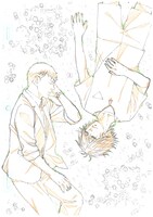 アニメイト特典のマイクロファイバータオルに使用される絵柄。