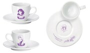 「カップ＆ソーサー 紫のバラが紡ぐ絆」