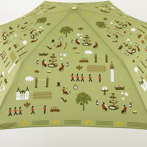 イギリスモデルの折り畳み傘。