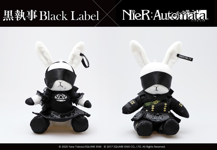 「黒執事 Black Label」と「NieR:Automata」のコラボモデル。左が「2B」、右が「9S」。