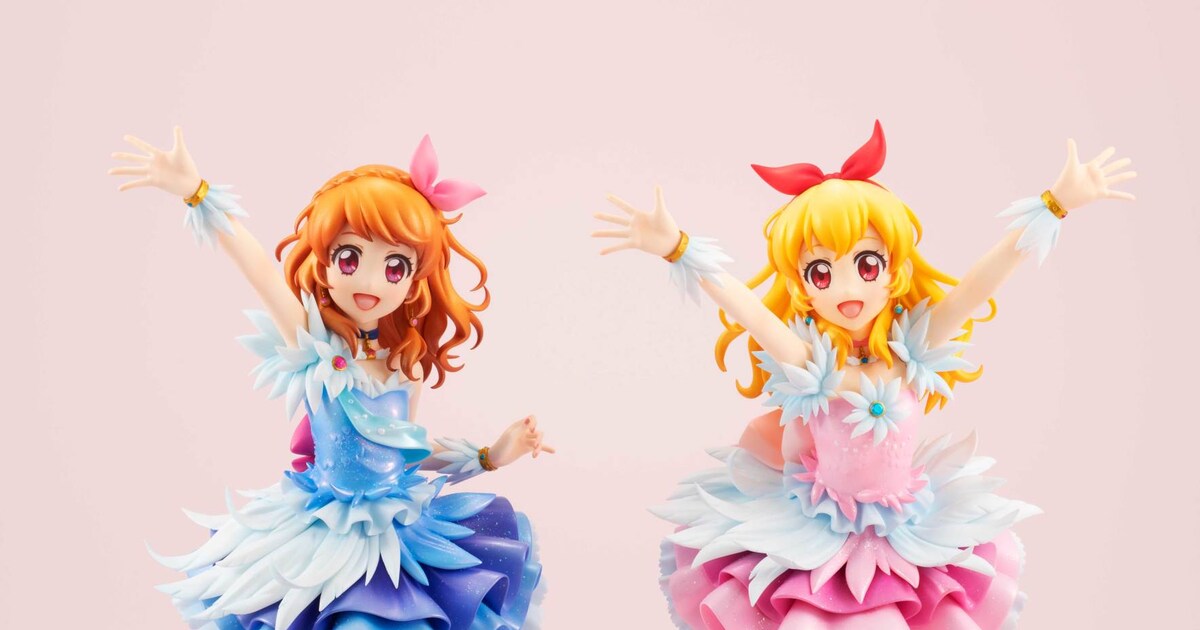 アイカツ！」星宮いちご＆大空あかりがコスモス衣装で立体化、セット 