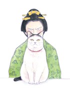 「猫奥」イラスト。(c)山村東／講談社