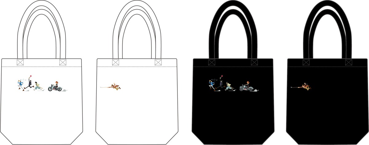 「ルパン三世 エンブロイダリートートバック」
