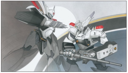 「機動警察パトレイバー30周年突破記念展～30th HEADGEAR EXHIBITION featuring EARLY DAYS─PATLABOR THE MOVIE～in 東京 ACT.2」の展示作品。