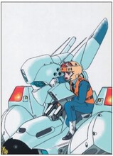 「機動警察パトレイバー30周年突破記念展～30th HEADGEAR EXHIBITION featuring EARLY DAYS─PATLABOR THE MOVIE～in 東京 ACT.2」に展示されるゆうきまさみの作品。
